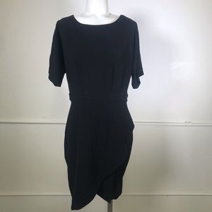 Bobeau Tulip Hem Shift Dress